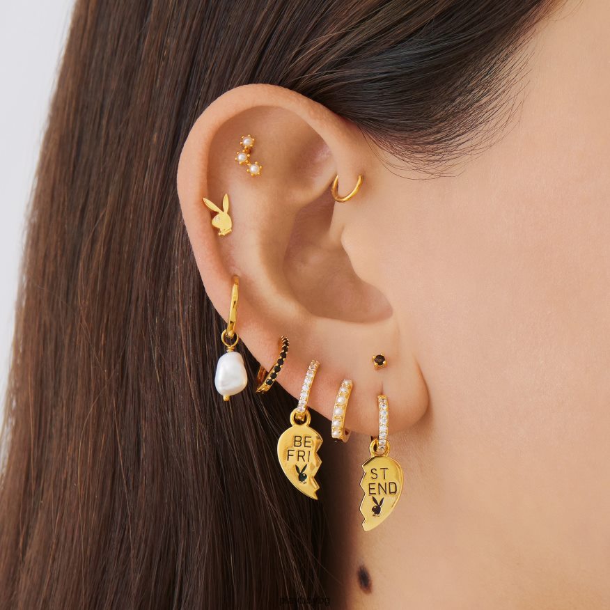 аксесоар бг Playboy x STUDS BFF Жени charm huggies оригинален JZ04JB1632