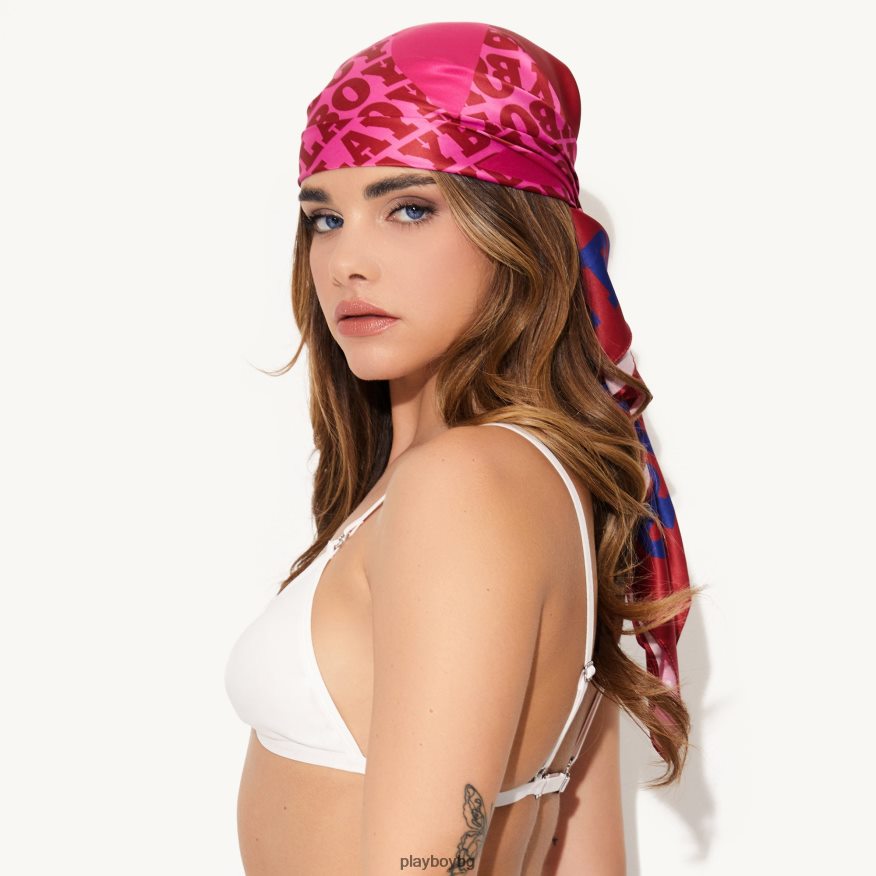 аксесоар бг Playboy Жени зайче всеки начин шал розово JZ04JB1595