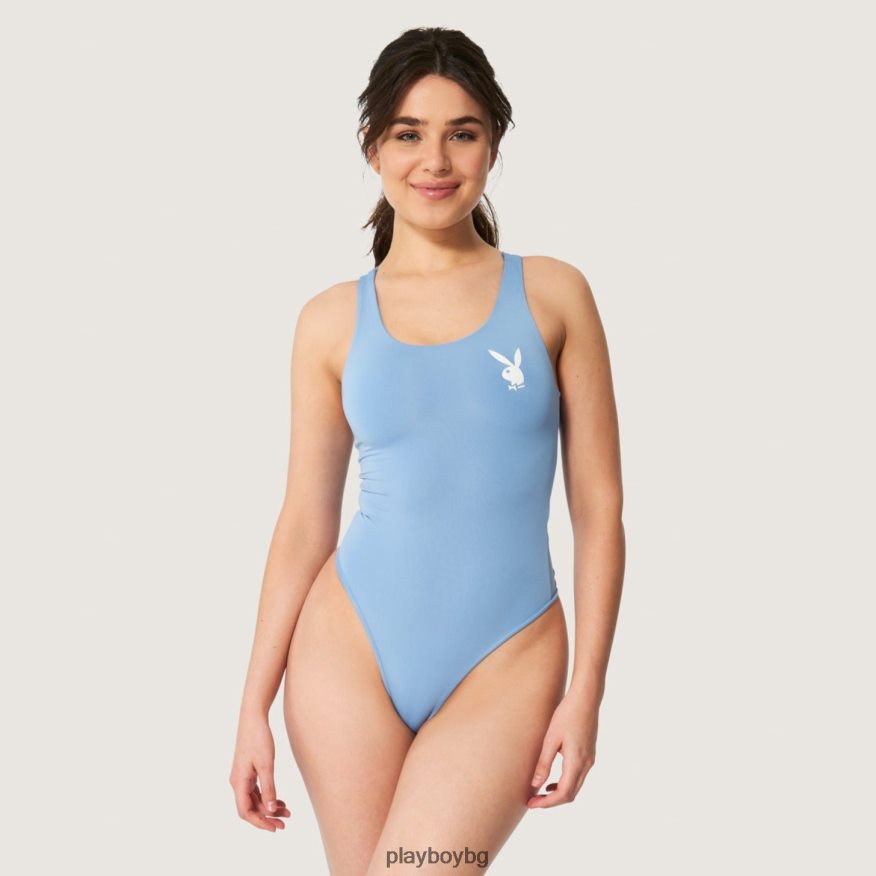 облекло бг Playboy Жени боди със заешка глава син JZ04JB1409