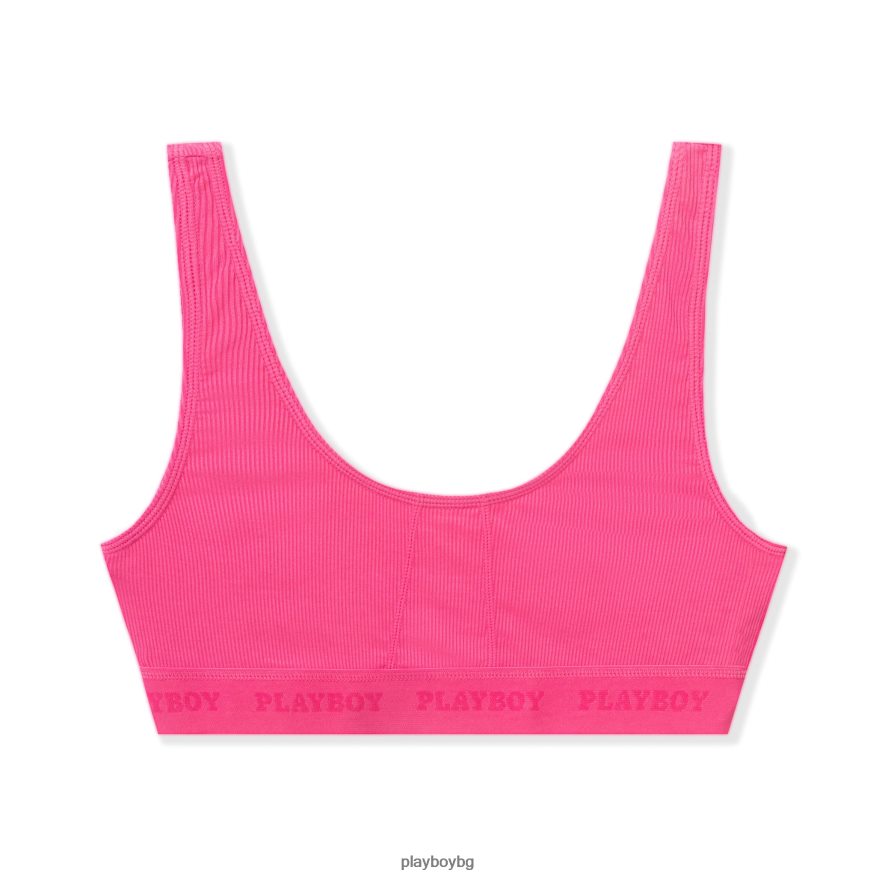 облекло бг Playboy Жени спортен сутиен розово JZ04JB1543
