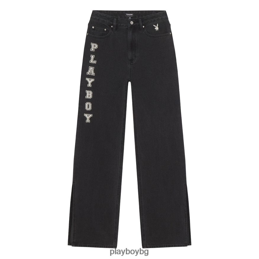 облекло бг Playboy Жени Дънкови панталони гаджета от 90-те полунощ JZ04JB1183