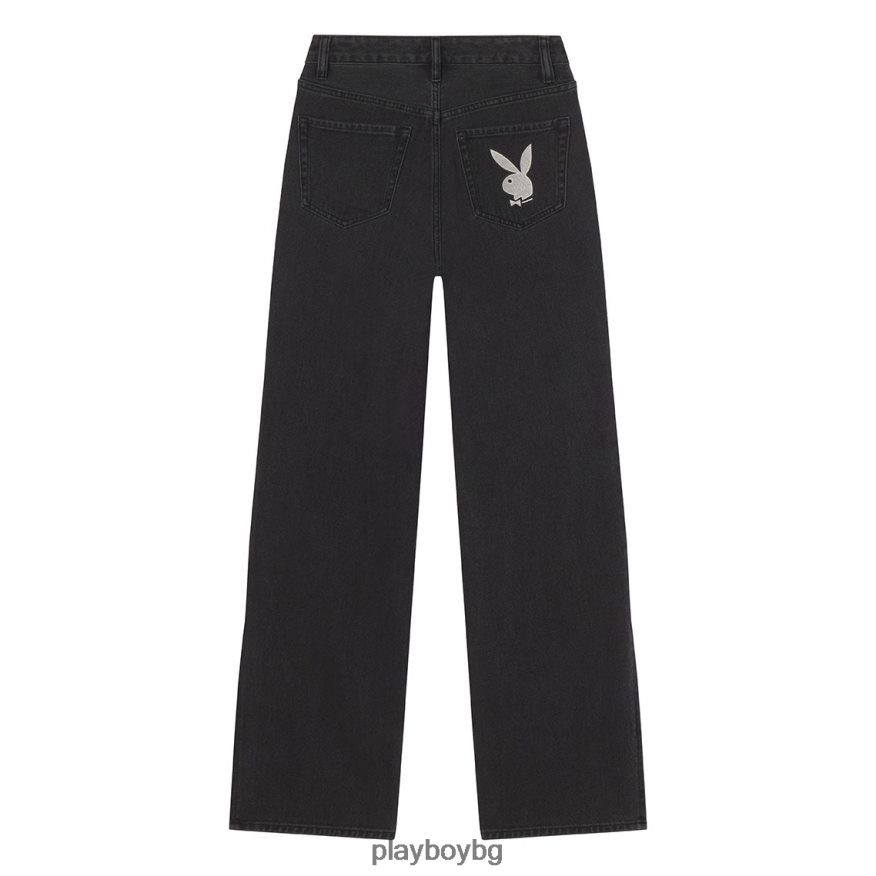 облекло бг Playboy Жени Дънкови панталони гаджета от 90-те полунощ JZ04JB1183