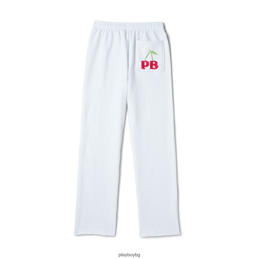 облекло бг Playboy Жени черешови широки анцузи ярко бяло JZ04JB1174