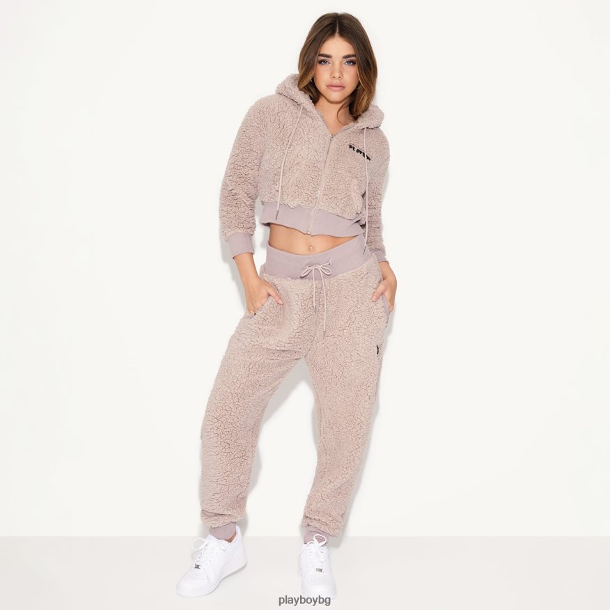 облекло бг Playboy Жени суичър шерпа мока JZ04JB1065
