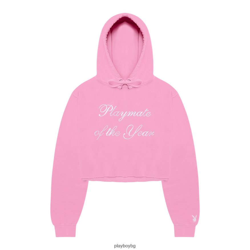 облекло бг Playboy Жени щампа на плеймейтка на годината розово/бяло JZ04JB1070