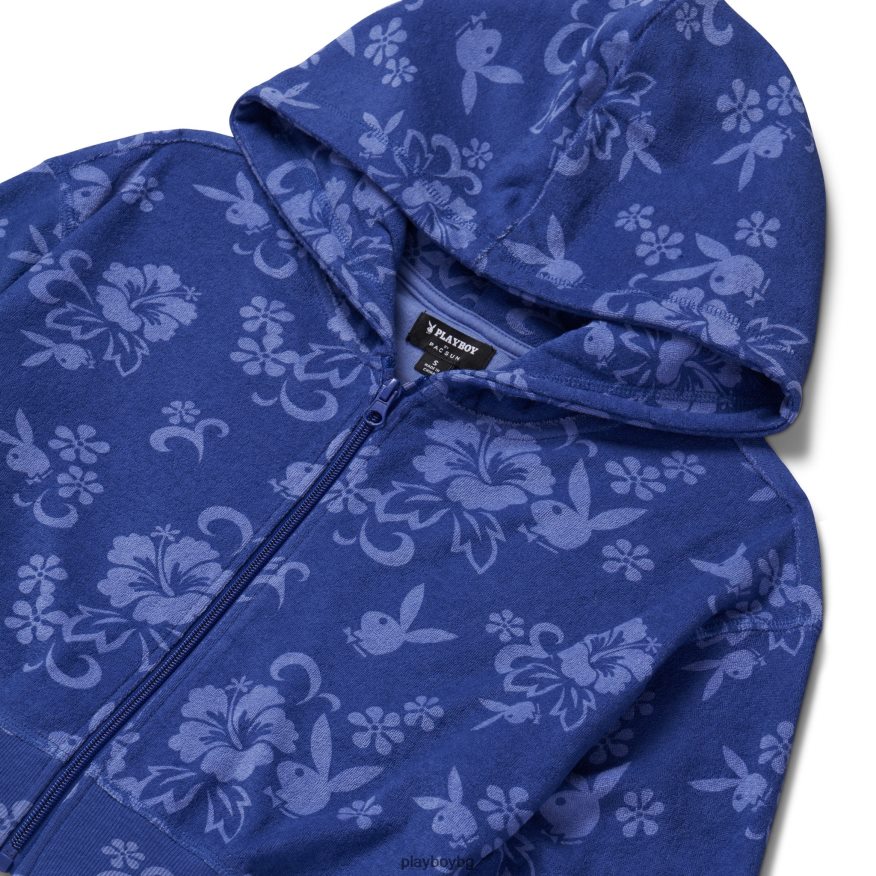 облекло бг Playboy Жени приливна хавлиена качулка оригинален JZ04JB1108