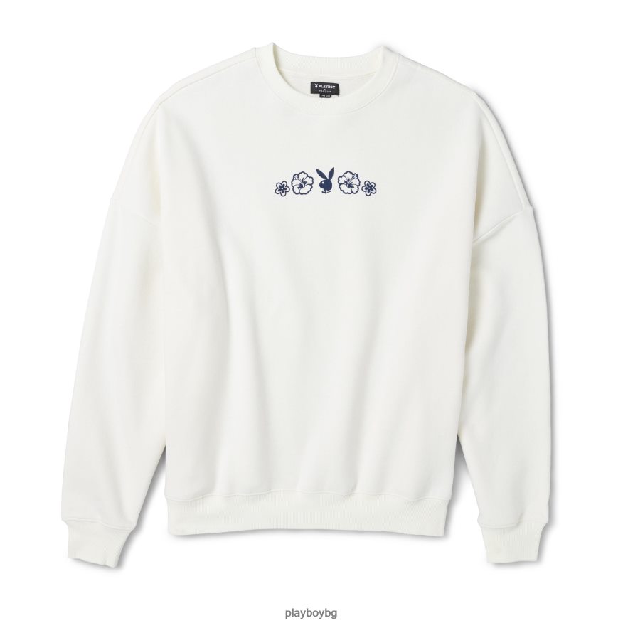 облекло бг Playboy Жени суитшърт на crush boyfriend син JZ04JB1125