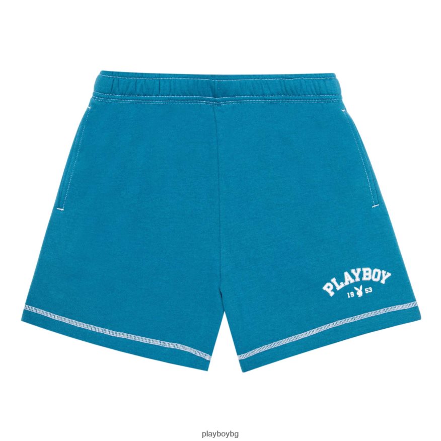 облекло бг Playboy Жени 1953 г. контрастен суичър гадже саксонско синьо JZ04JB1330