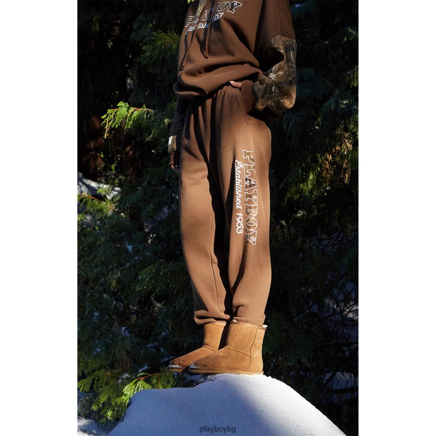 облекло бг Playboy Жени камуфлажен спортен панталон турско кафе JZ04JB1226