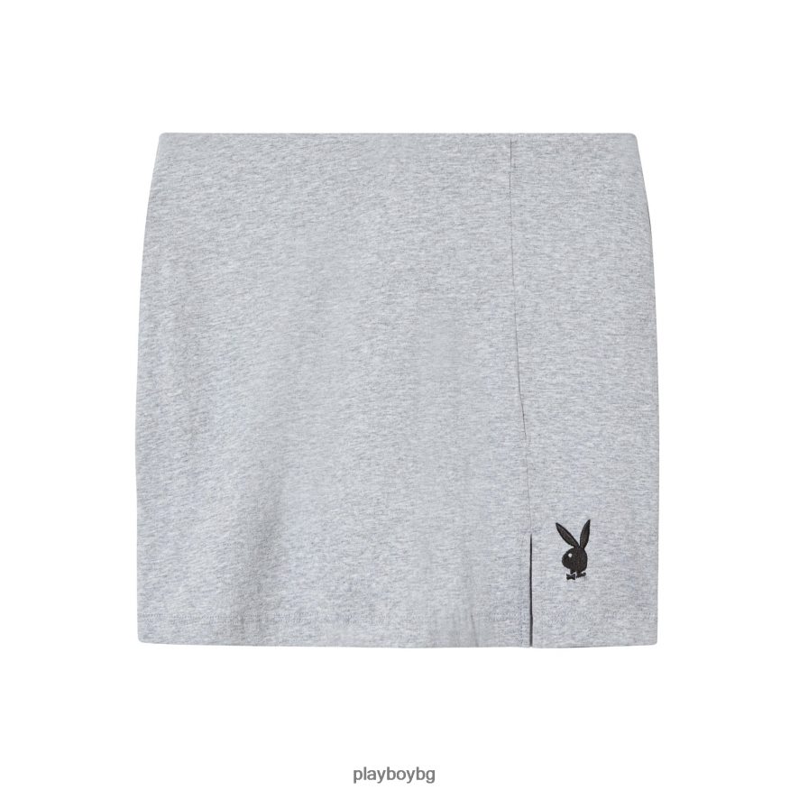 облекло бг Playboy Жени разкроена пола сиво JZ04JB1228