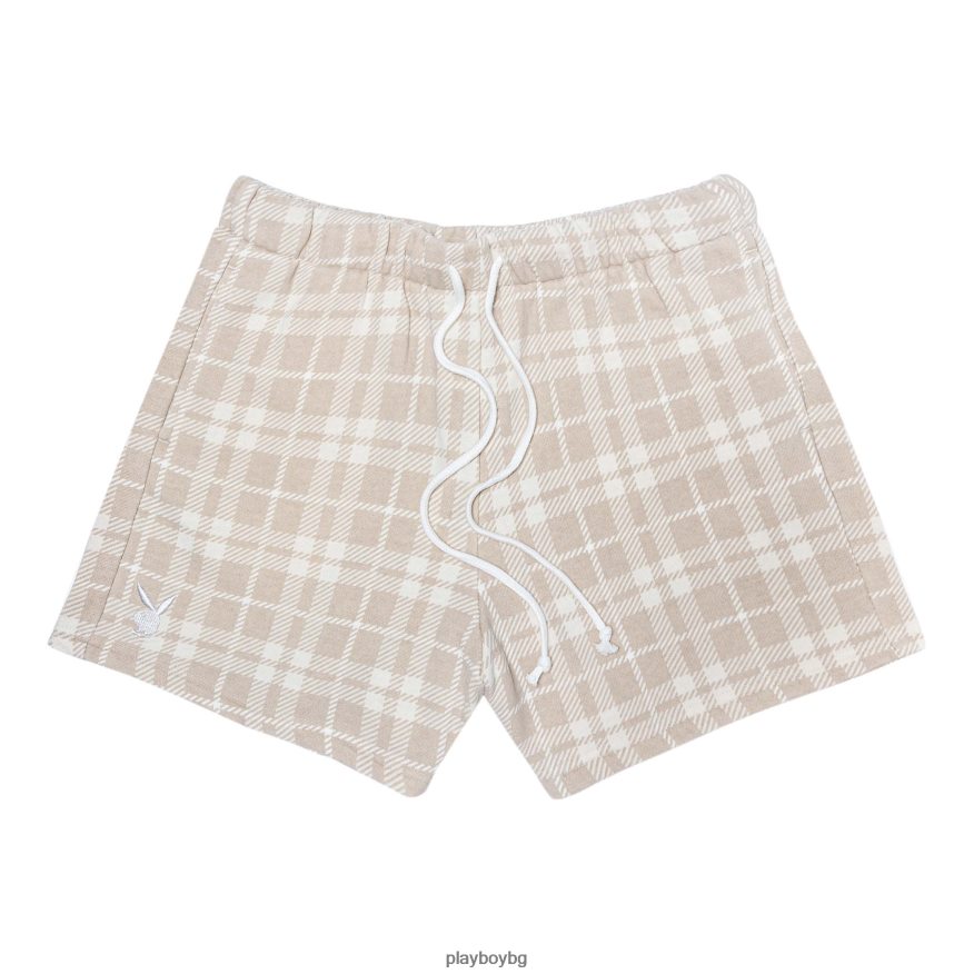 облекло бг Playboy Жени голямо каре късо кафяво каре JZ04JB1279