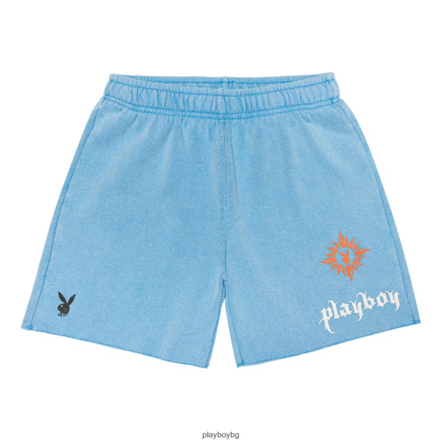 облекло бг Playboy Жени контрастен шев гадже къс всички на борда JZ04JB1307