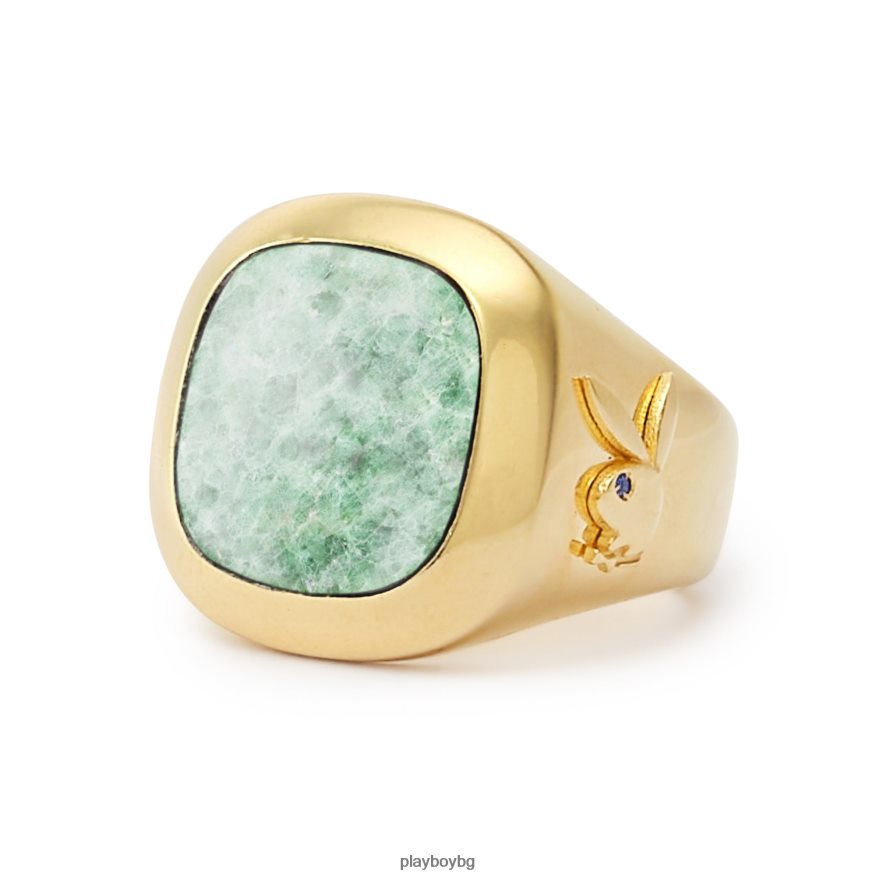 аксесоар бг Playboy мъже членски пръстен 2.0 зелено JZ04JB891