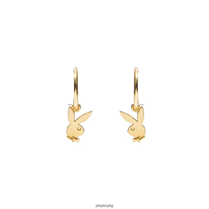 аксесоар бг Playboy мъже обръчи за зайчета злато JZ04JB879