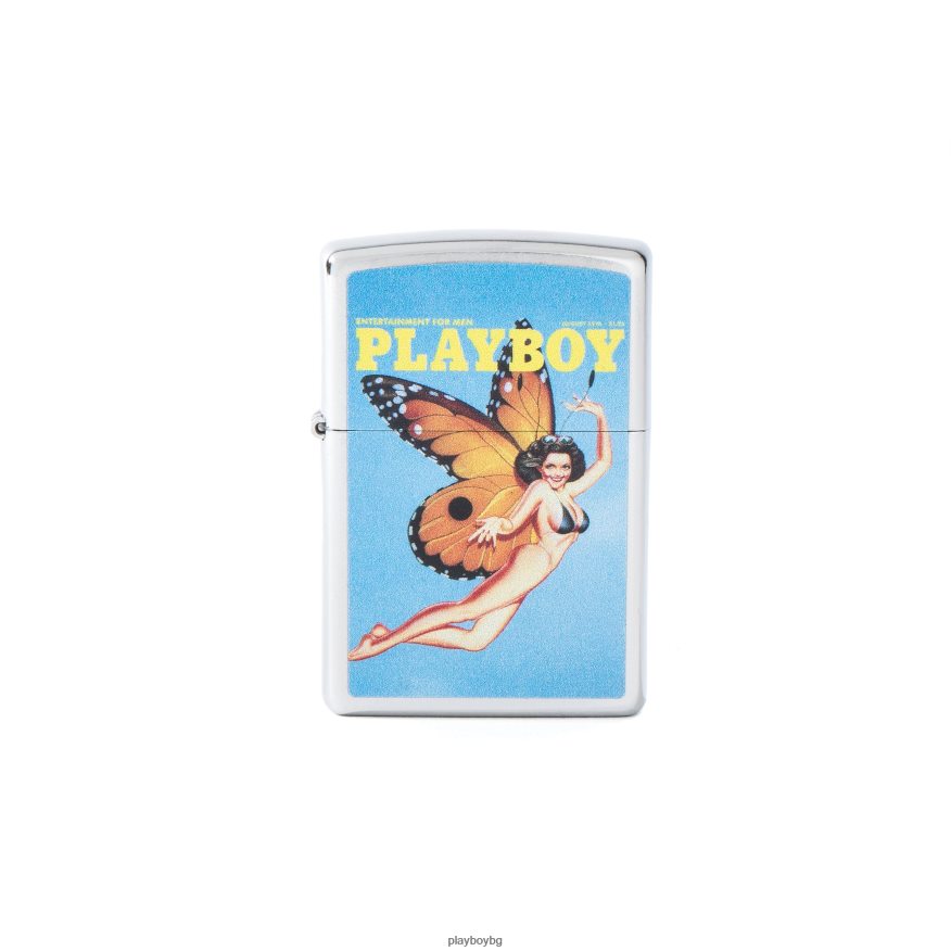 аксесоар бг Playboy мъже август 1976 капак на запалка zippo оригинален JZ04JB858