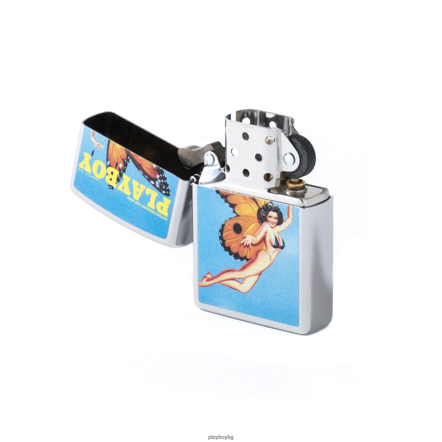 аксесоар бг Playboy мъже август 1976 капак на запалка zippo оригинален JZ04JB858