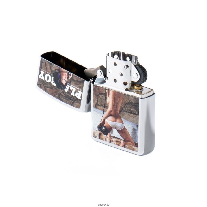 аксесоар бг Playboy мъже юни 2013 капак на запалка zippo оригинален JZ04JB857