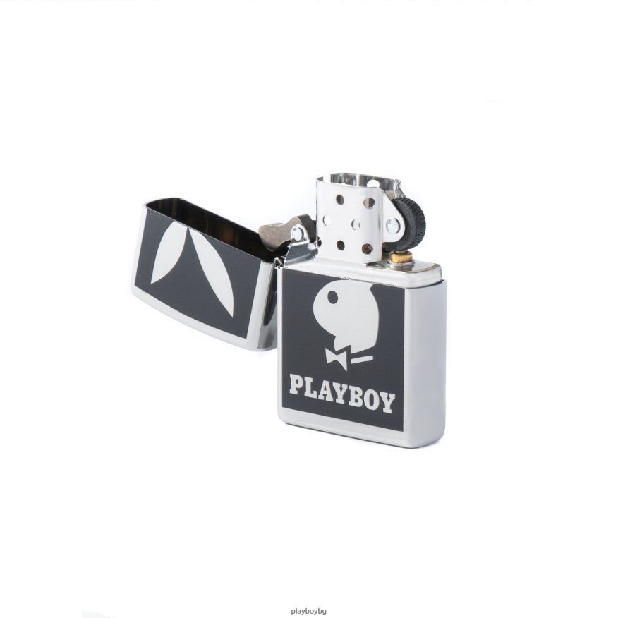 аксесоар бг Playboy мъже запалка zippo с лого черен JZ04JB859