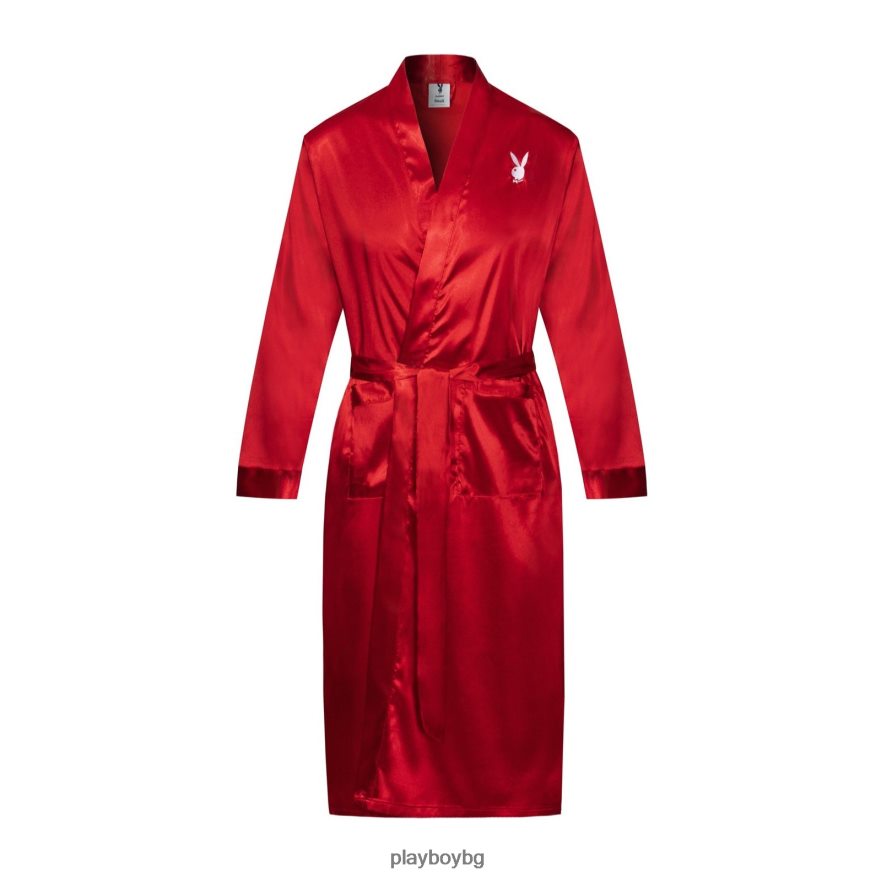 облекло бг Playboy мъже сатенена мантия оригинален JZ04JB670