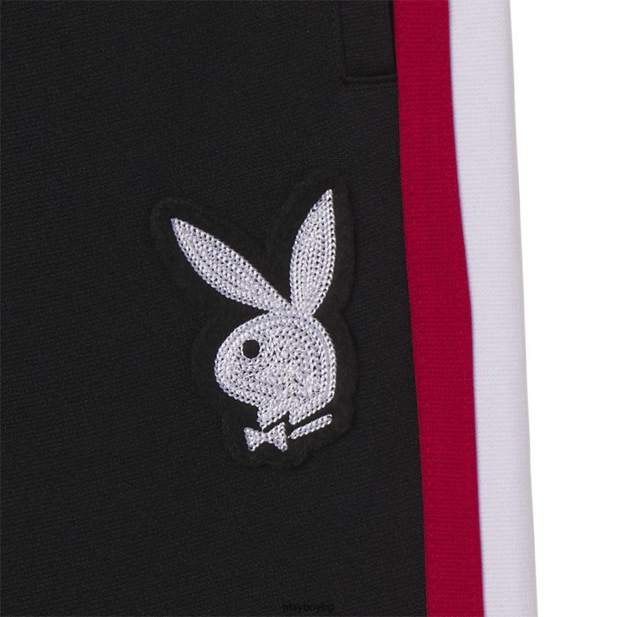 облекло бг Playboy мъже спокоен панталон от старата школа черен JZ04JB541