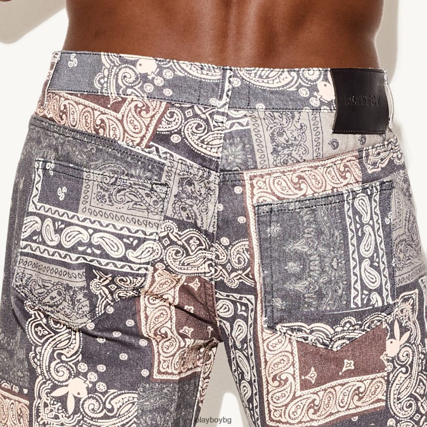 облекло бг Playboy мъже бащата Жан бандана JZ04JB547