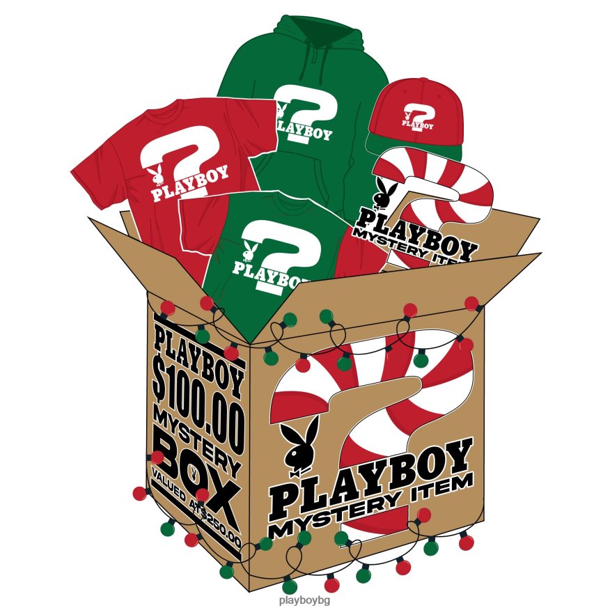 облекло бг Playboy мъже празнична мистериозна кутия 3 оригинален JZ04JB342