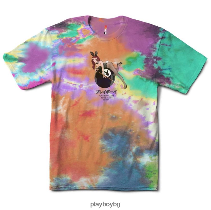 облекло бг Playboy мъже Тениска с 8 топки на токийския клуб оригинален JZ04JB99