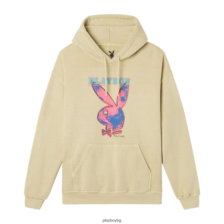 облекло бг Playboy мъже януари 1986 г. Анди Уорхол корица качулка оригинален JZ04JB492