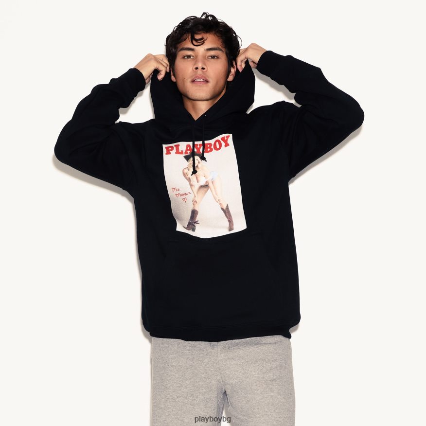 облекло бг Playboy мъже качулка с капак на mia malkova оригинален JZ04JB406