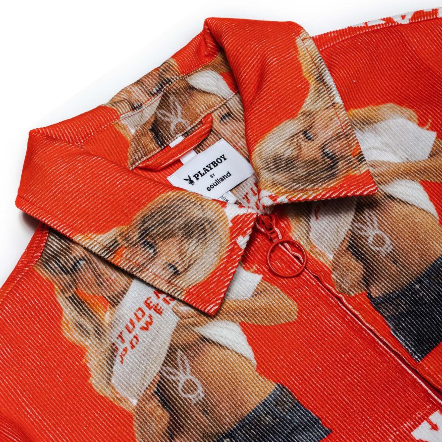 облекло бг Playboy мъже soulland септември 1969 г. яке с покритие оригинален JZ04JB507