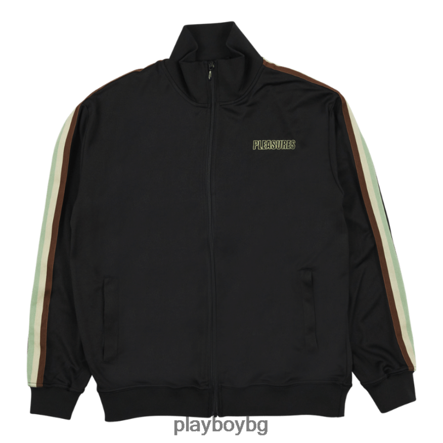 облекло бг Playboy x Pleasures мъже лошо спортно яке черен JZ04JB369