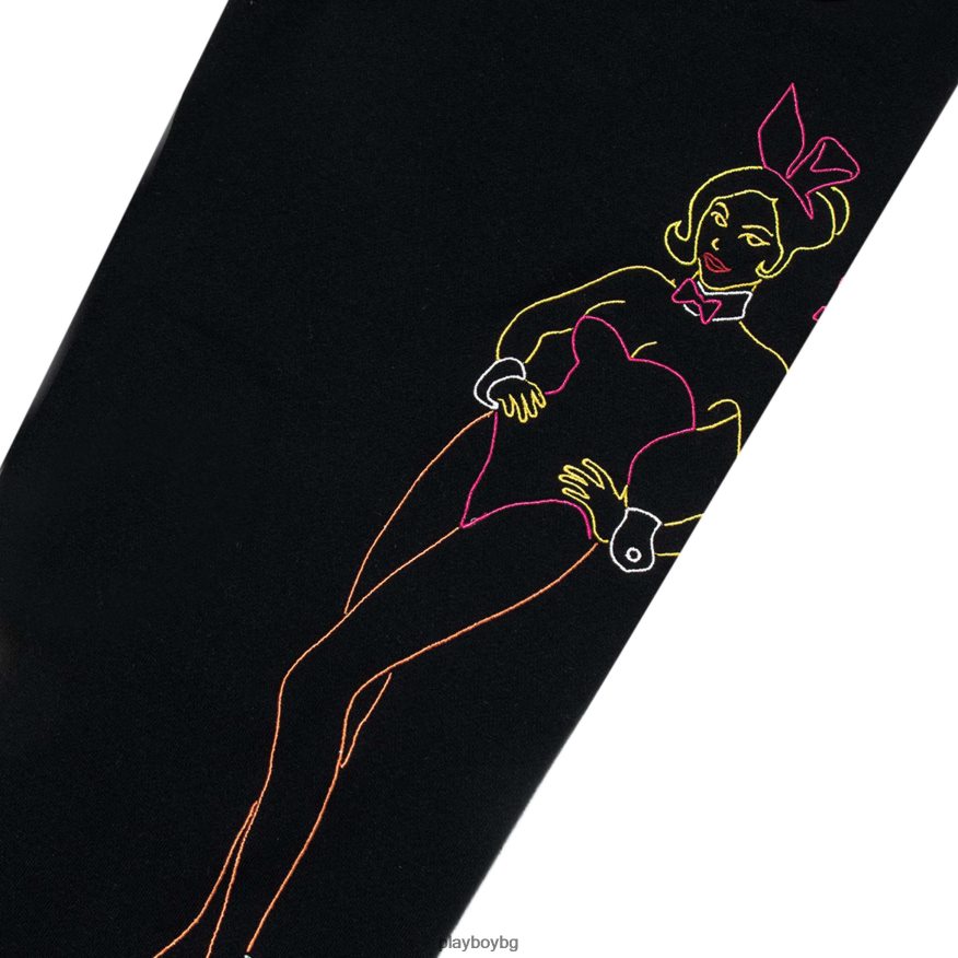 облекло бг Playboy мъже спортен панталон с контур на зайче разтегателна лимузина JZ04JB584