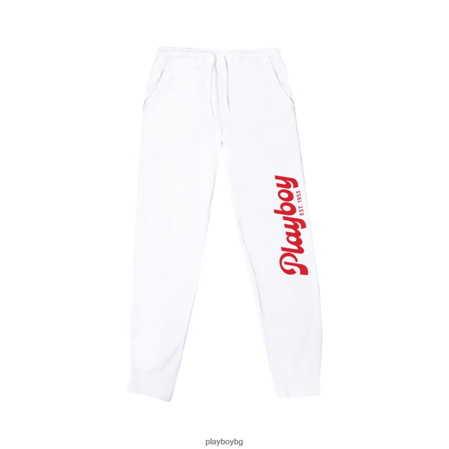 облекло бг Playboy мъже отчаяна американска икона джогинг бяло JZ04JB587
