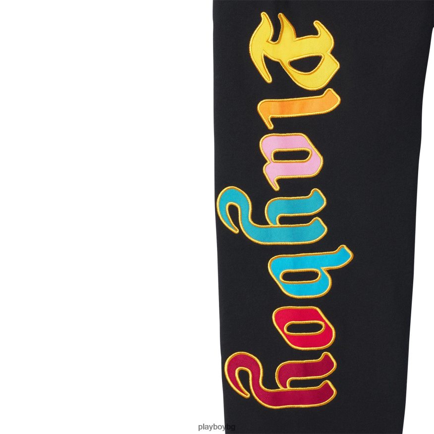 облекло бг Playboy мъже удобства спортни панталони черен JZ04JB612