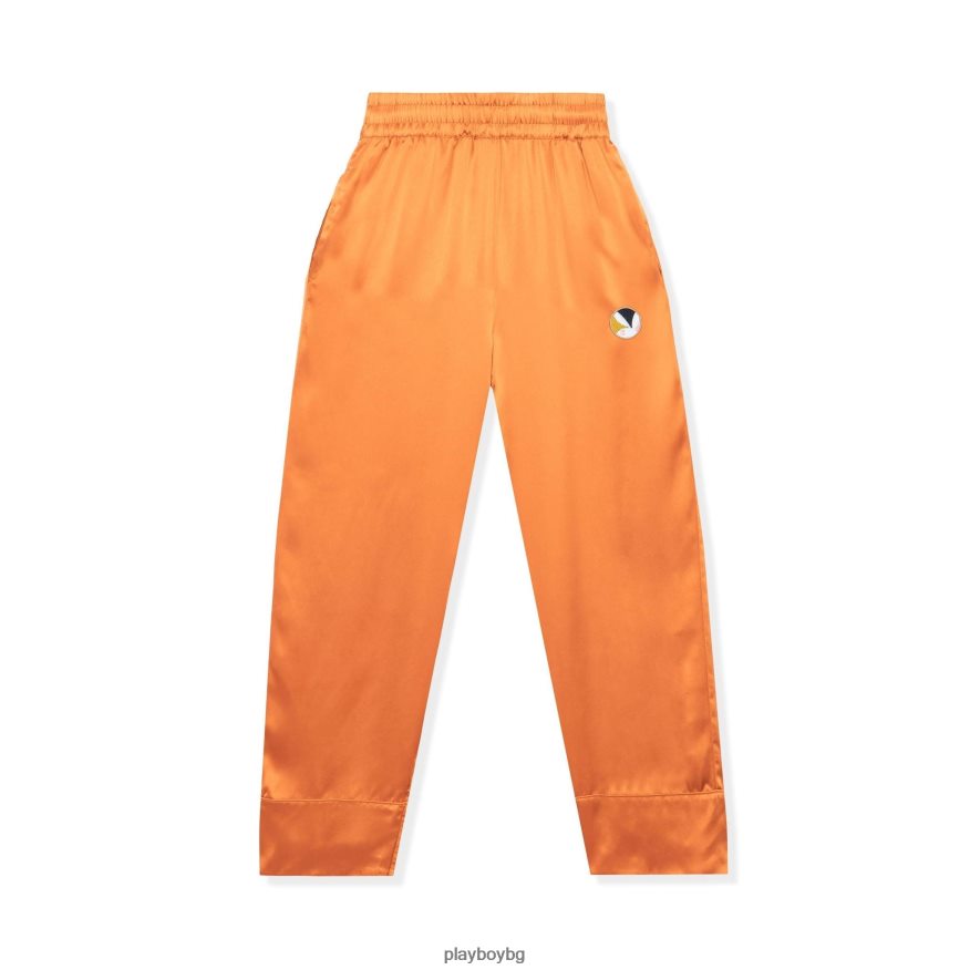 облекло бг Playboy мъже копринени холни панталони ръжда JZ04JB645