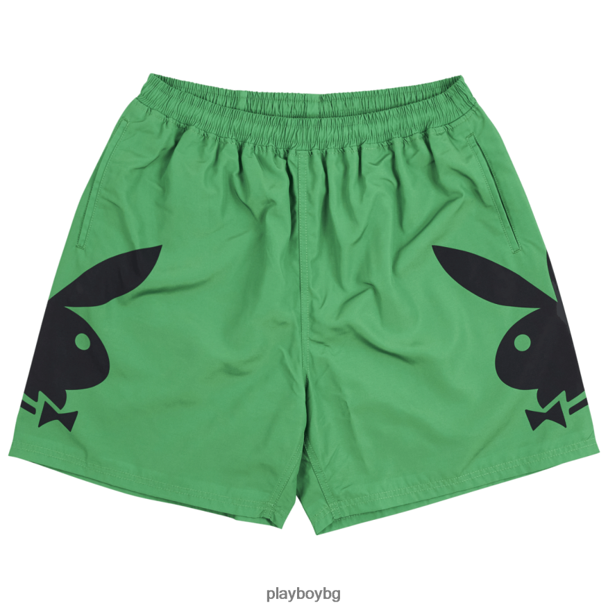 облекло бг Playboy x Pleasures мъже сблъскват се кратко черен JZ04JB617