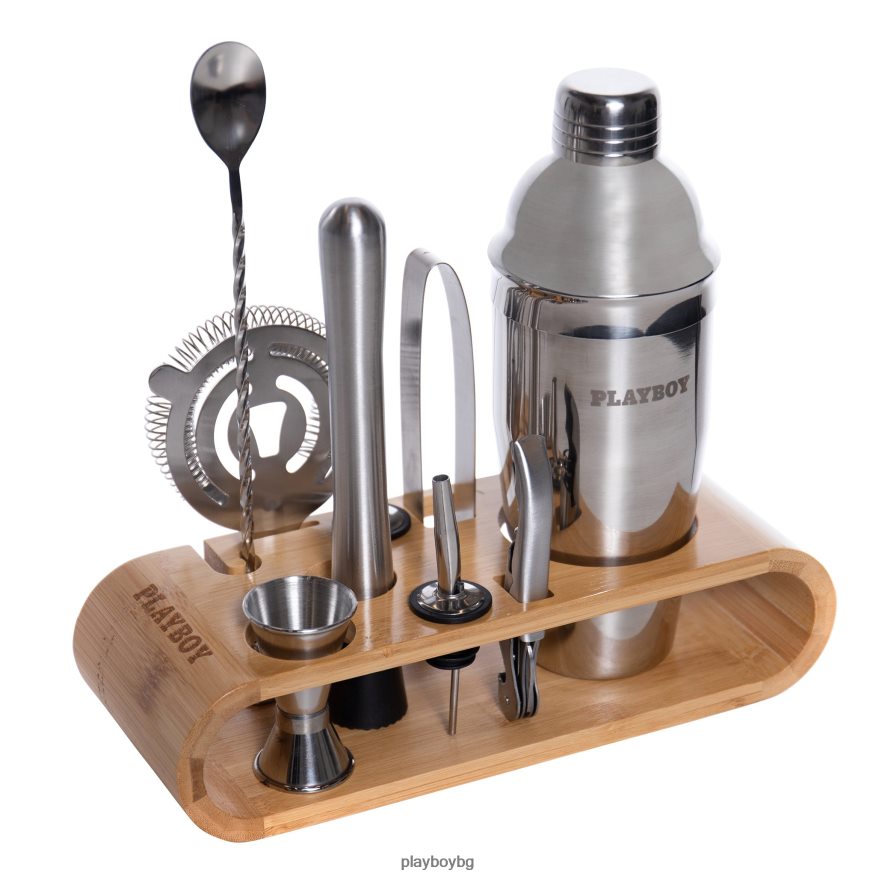 аксесоар бг Playboy унисекс Бар комплект от 10 части оригинален JZ04JB908