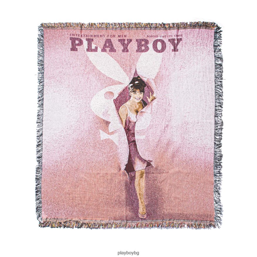 аксесоар бг Playboy унисекс август 1965 покривало одеяло оригинален JZ04JB918
